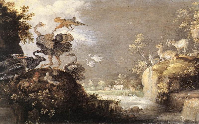 Roelant Savery Landscape w Animals